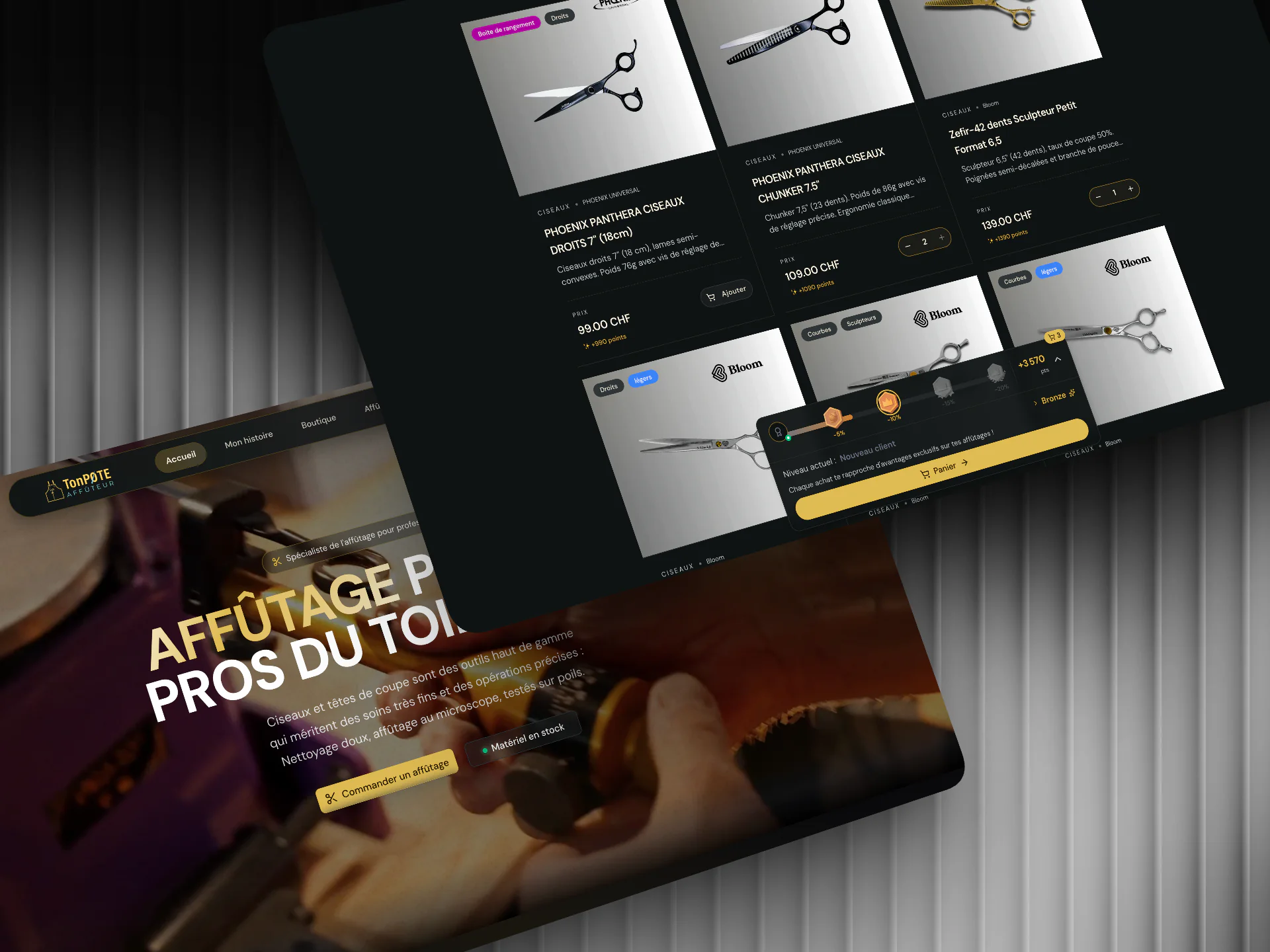 Projet TonPØTE Affûteur