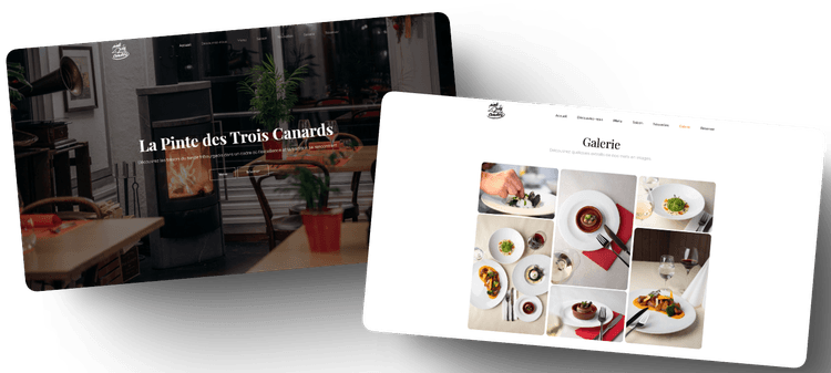 Site de la Pinte des Trois Canards